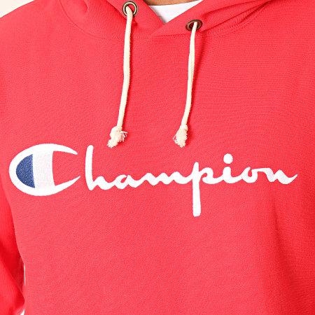 Champion - Sweat Capuche 212574 Rouge
