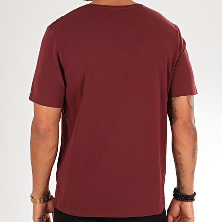 BOSS - Camiseta Mix And Match 50381904 Borgoña