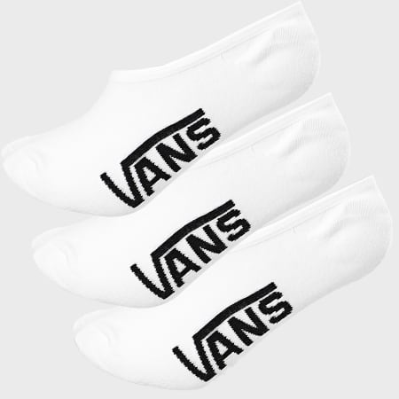 Vans - Lot de 3 Paires De Chaussettes XS9 Blanc