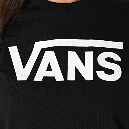 Vans - Maglietta da donna Flying V nero bianco