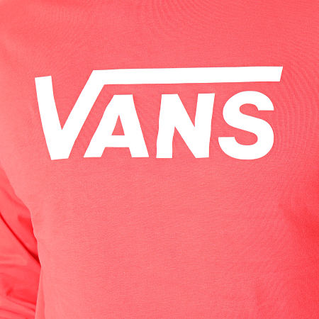 Vans - Camiseta Clásica Manga Larga K6HZRA Rosa
