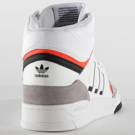 Adidas Originals - Baskets Drop Step EE5220 Footwear White Granit Solar Red