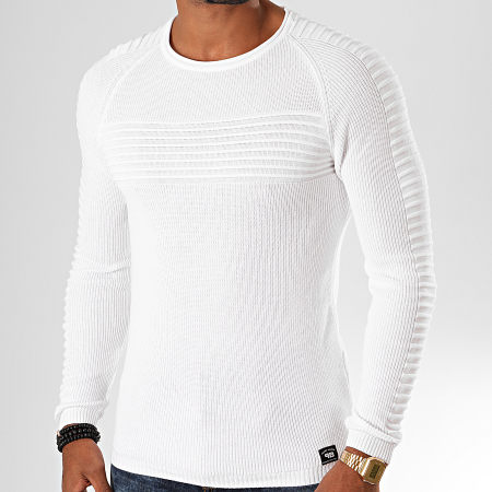 Paname Brothers - Pull 017B Blanc