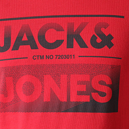 Jack And Jones - Tee Shirt Manches Longues Sead Bordeaux