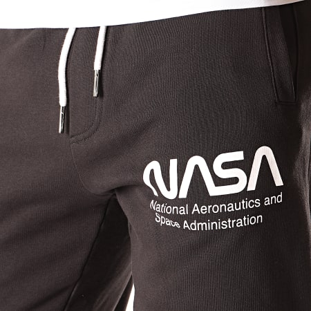 Only And Sons - Pantalon Jogging NASA Noir Blanc Rouge