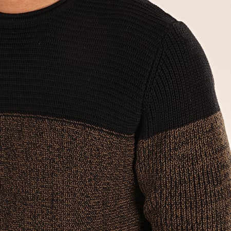 Only And Sons - Pull Sato Noir Marron
