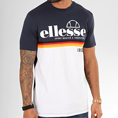 Ellesse - Tee Shirt Brescia Bleu Marine