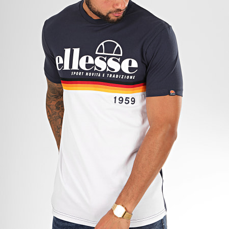 Ellesse - Tee Shirt Brescia Bleu Marine