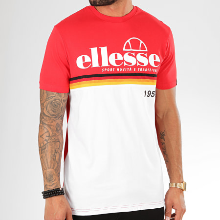 Ellesse - Tee Shirt Brescia Rouge