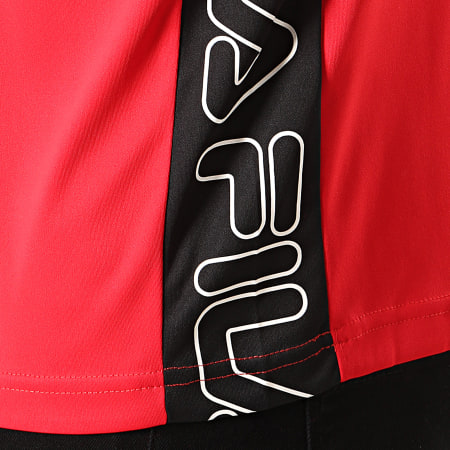 Fila - Tee Shirt De Sport Atami 682824 Rouge Noir