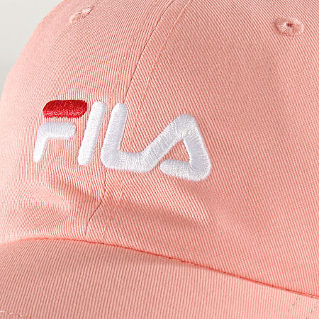 Fila - Casquette Dad Linear Logo Strapback 685034 Rose Pale