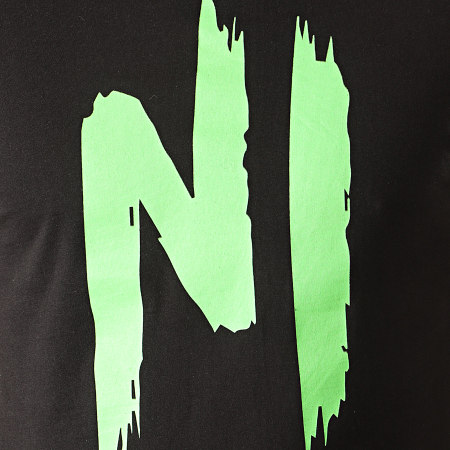 NI by Ninho - Tee Shirt MERCHTS01 Noir Vert