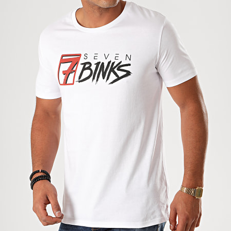 7 Binks - Tee Shirt Vignette Blanc
