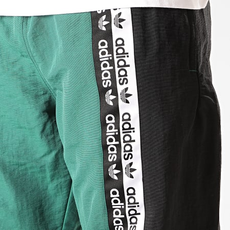 Adidas Originals - Pantalon Jogging A Bandes RYV ED7164 Vert Noir Blanc