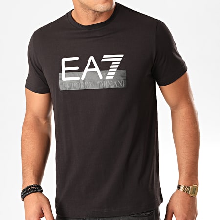 EA7 Emporio Armani - Tee Shirt 6GPT81-PJM9Z Noir Argenté