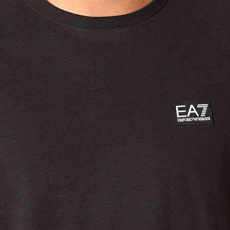 EA7 Emporio Armani - Tee Shirt Manches Longues 6GPT40-PJ2AZ Noir