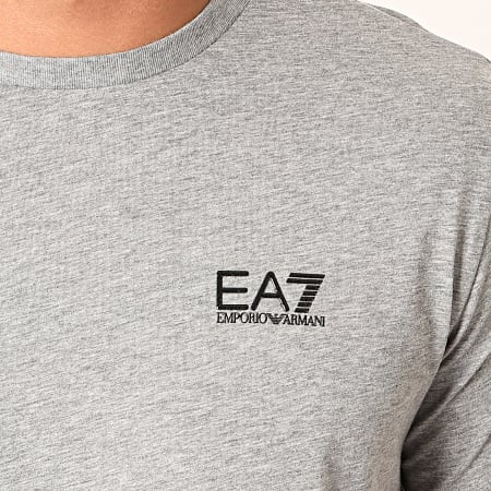 EA7 Emporio Armani - Tee Shirt 8NPT51-PJM9Z Gris Chiné