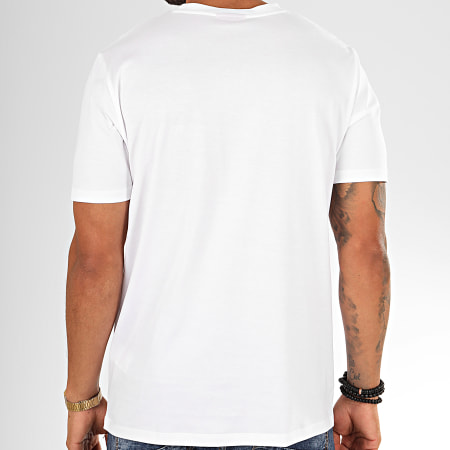 HUGO - Tee Shirt Dicagolino201 50421541 Blanc Noir Rouge