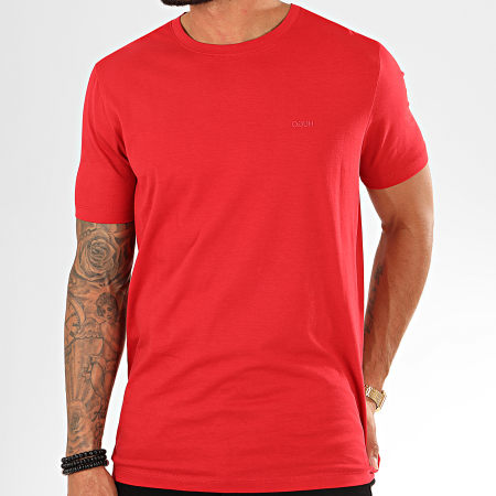 HUGO - Tee Shirt Reverse Logo Dero 201 50422655 Rouge