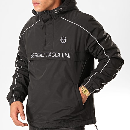Sergio Tacchini Veste Outdoor Dabou 38344 Noir Blanc LaBoutiqueOfficielle