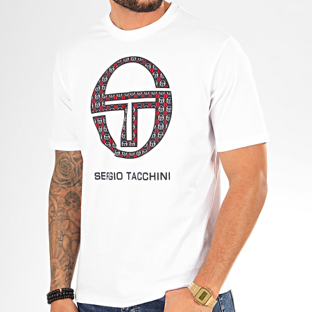 Sergio Tacchini - Tee Shirt Dust 38702 Blanc