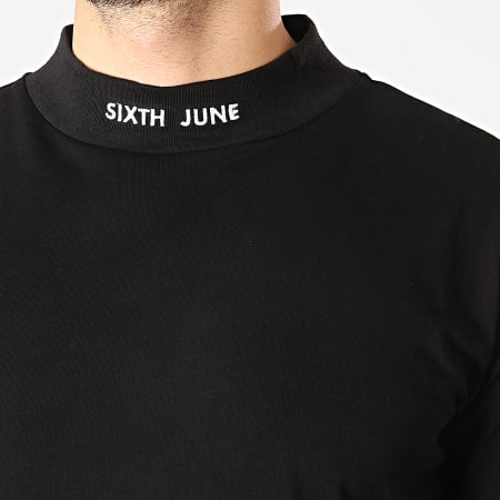 Sixth June - Tee Shirt Manches Longues M3977VTL Noir