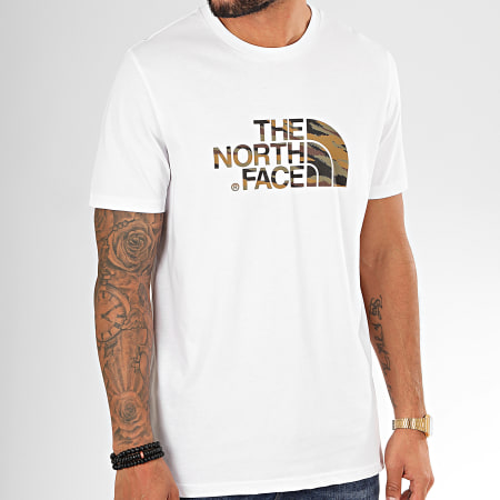 The North Face - Tee Shirt Easy 2TX3 Blanc