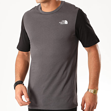 The North Face - Tee Shirt Rage Graphic 3XXJ Gris Anthracite Noir