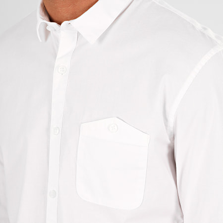 Tom Tailor - Chemise Manches Longues 1014574-00-12 Blanc