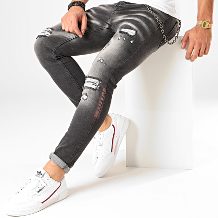 Classic Series - Jean Skinny DHZ-2822 Gris Anthracite
