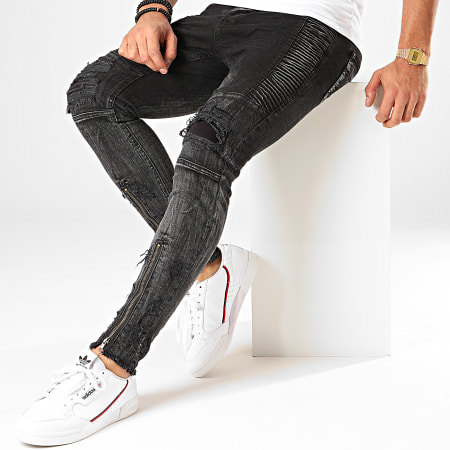 Classic Series - Jean Skinny DHZ-2883-1 Gris Anthracite