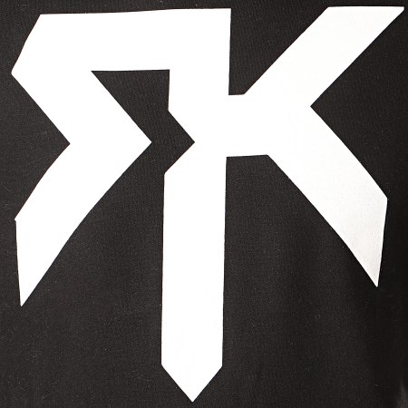 RK - Sweat Capuche Logo Noir