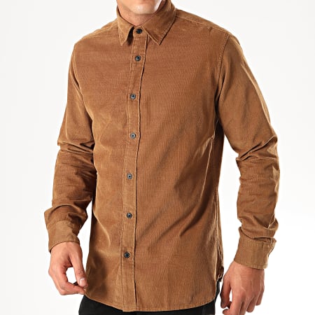 Selected - Chemise Manches Longues Craig Camel