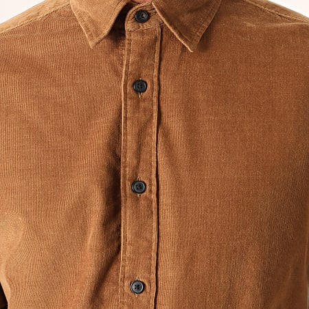 Selected - Chemise Manches Longues Craig Camel