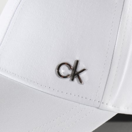 Calvin Klein - Casquette Side Logo 5182 Blanc