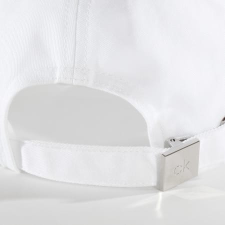 Calvin Klein - Casquette Side Logo 5182 Blanc