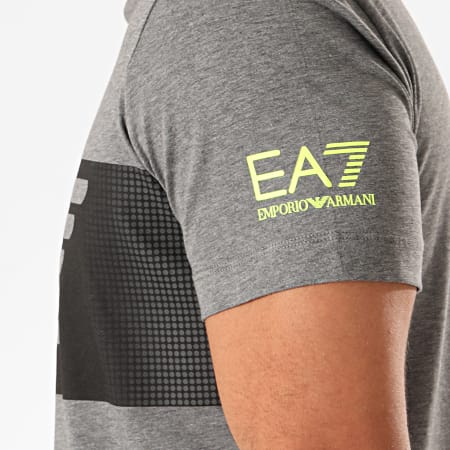 EA7 Emporio Armani - Tee Shirt 6GPT56-PJQ9Z Gris Chiné