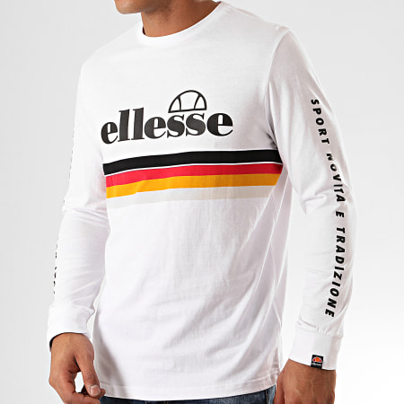 Ellesse - Tee Shirt Manches Longues Ete SHD08138 Blanc