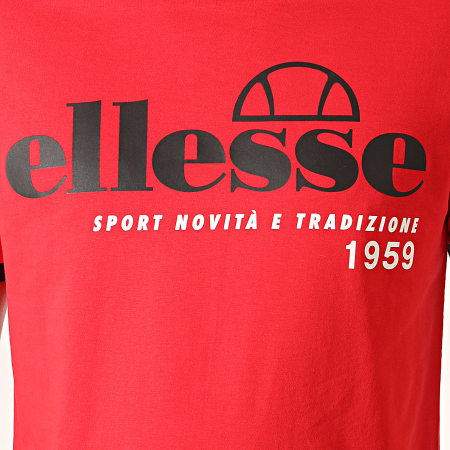 Ellesse - Tee Shirt Oversize Terni SHD08147 Rouge