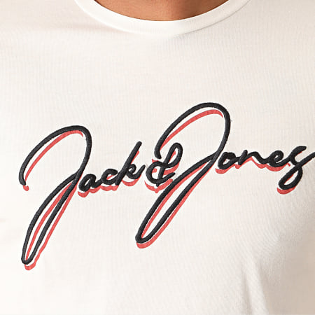 Jack And Jones - Tee Shirt Dusto Ecru