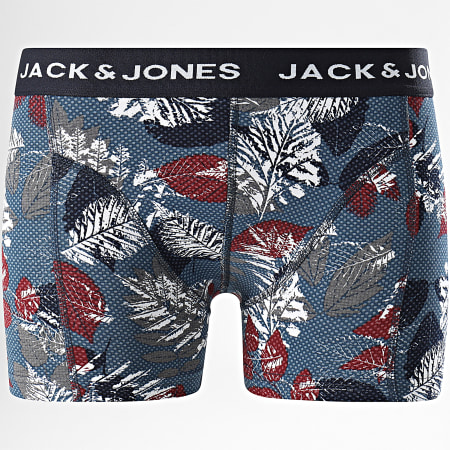 Jack And Jones - Boxer Jacwinter Leaf Bleu Marine Gris