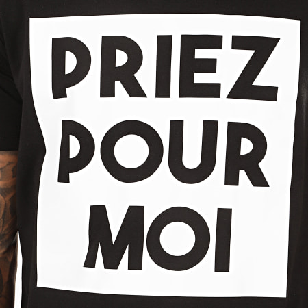 Swift Guad - Camiseta Priez Pour Moi Negra