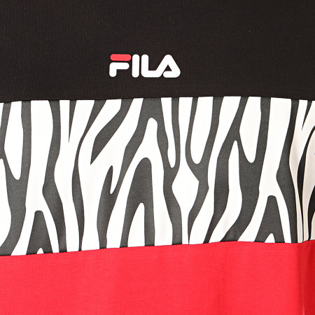 Fila - Tee Shirt Palti 687365 Rouge Noir Blanc