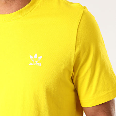 Adidas Originals - Tee Shirt Essential Trefoil FN2839 Jaune