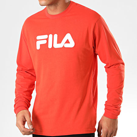 Fila - Tee Shirt Manches Longues Classic Pure 681092 Orange