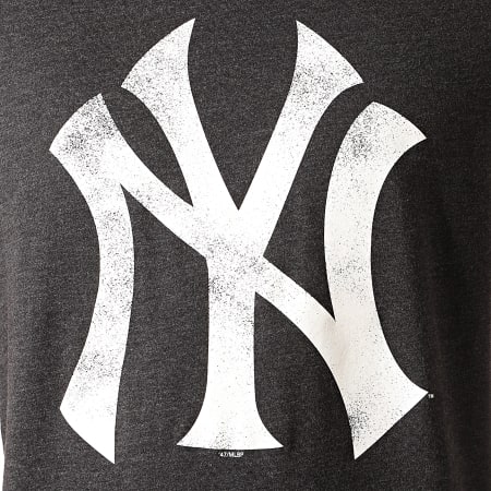 '47 Brand - Tee Shirt New York Yankees Noir Chiné