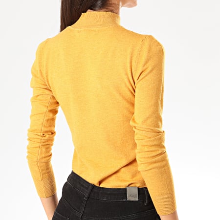 Girls Outfit - Pull Femme MG2126 Jaune Moutarde