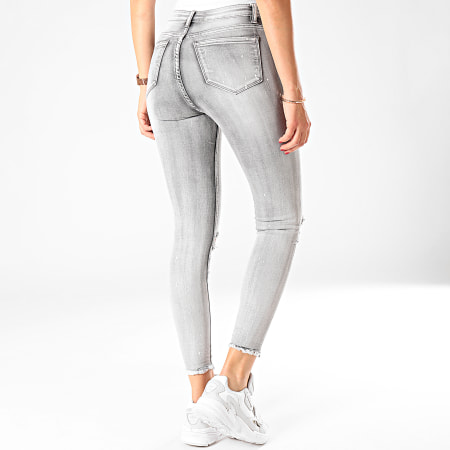 Girls Outfit - Jean Skinny Femme T869 Gris