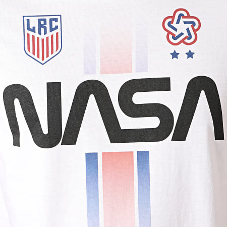 NASA - Tee Shirt League Blanc