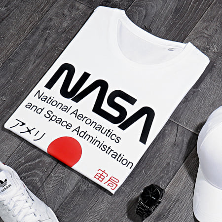 NASA - Tee Shirt Japanasa Blanc